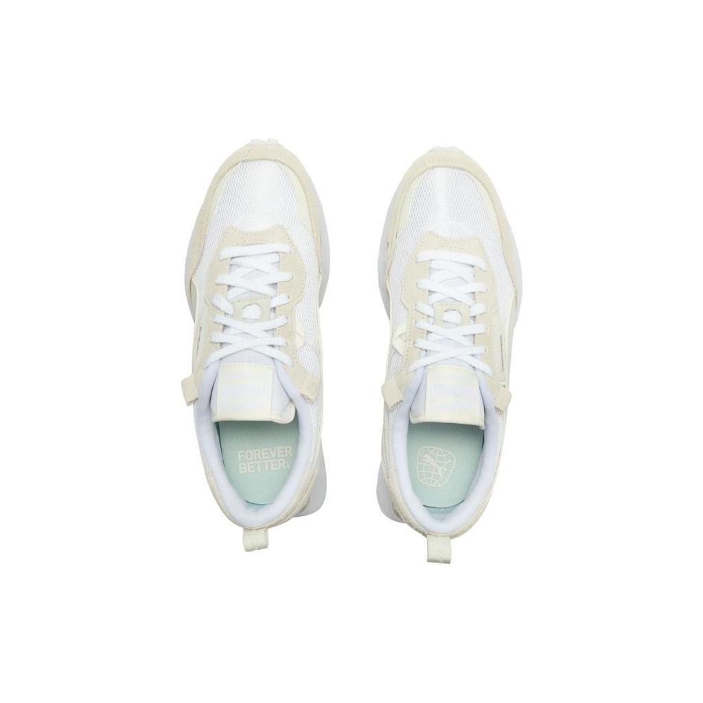 Puma Rider FV Retro Rewind - Warm White Vapor Grey Unisex Sneakers Cream 390168-06