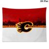 Calgary Flames Printed Tapestry – Wall Hanging for Bedrooms, Dorms, and Home Decor