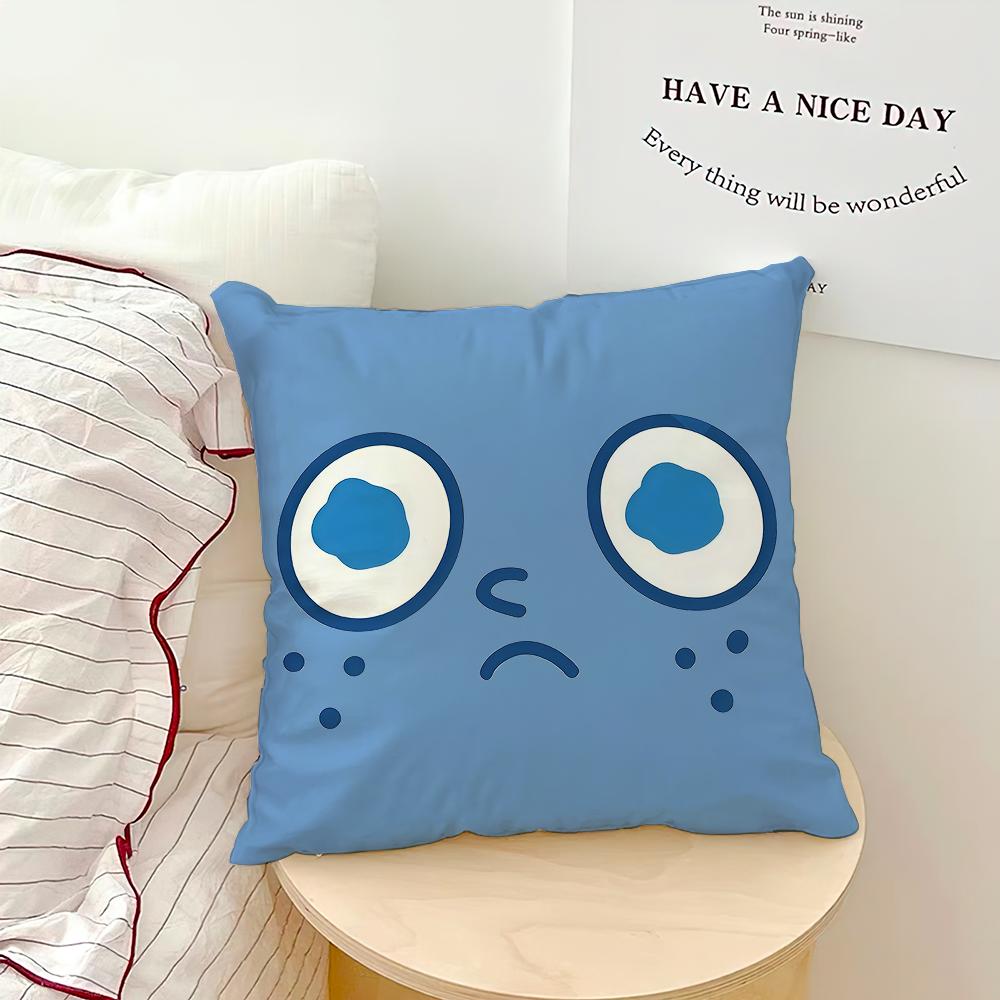 Funny cartoon face art cute meme soft pillowcase for Sofa Home Living Room bedside Decor pillow cover Gift Party hogar