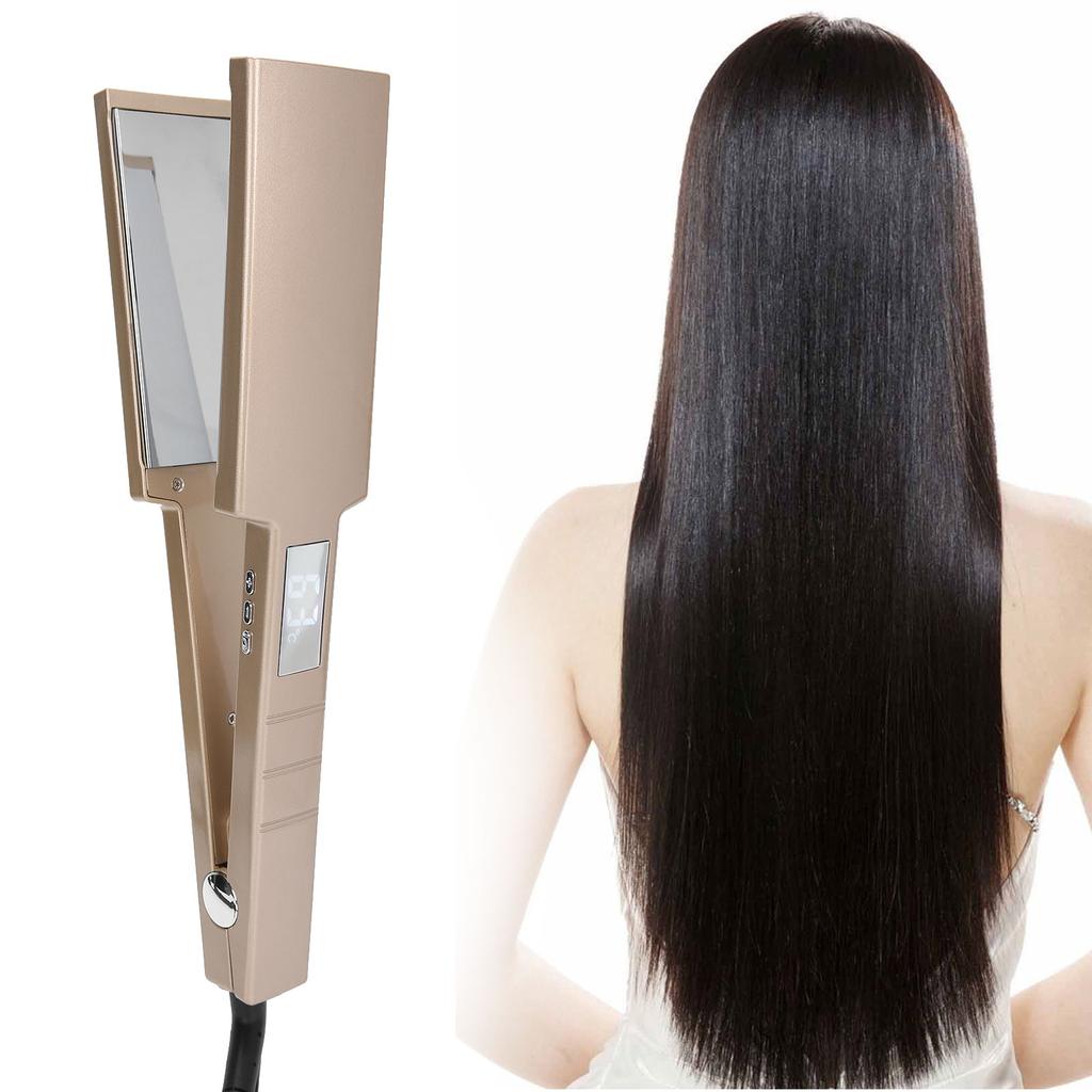Выпрямитель для волос, быстрый нагрев, регулируемая температура, инструмент для укладки волос, вилка 110‑240 В, EU