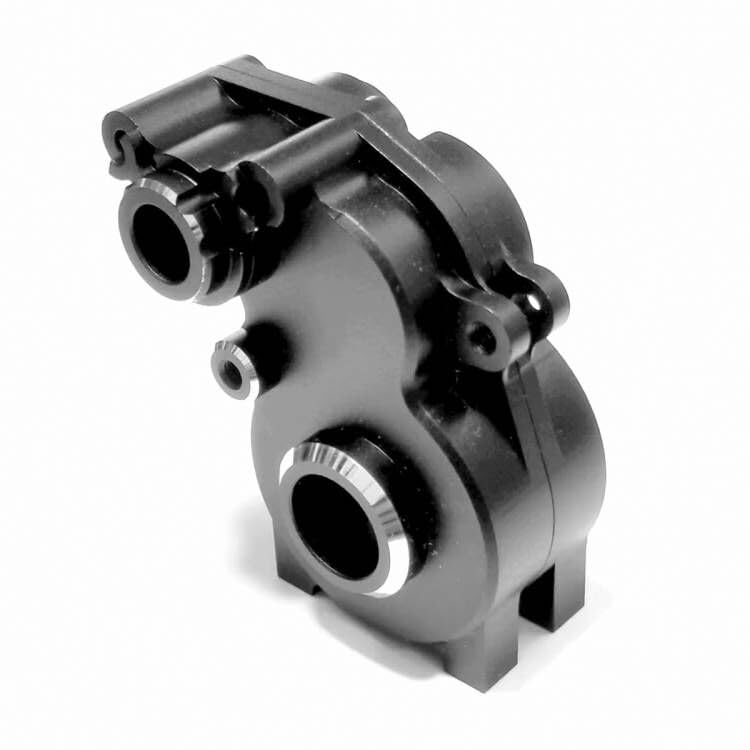 Алюминиевая Металлическая Крышка Корпуса Коробки Передач GearBox Черная Для Tamiya 58719 1/10 RC BBX BB01 Высокопроизводительный 2WD Внедорожный Багги