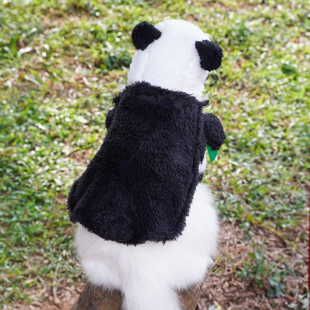 Одежда для домашних животных Panda Standing Transformation Weird Funny Teddy Bigbear Dog Cat Clothing