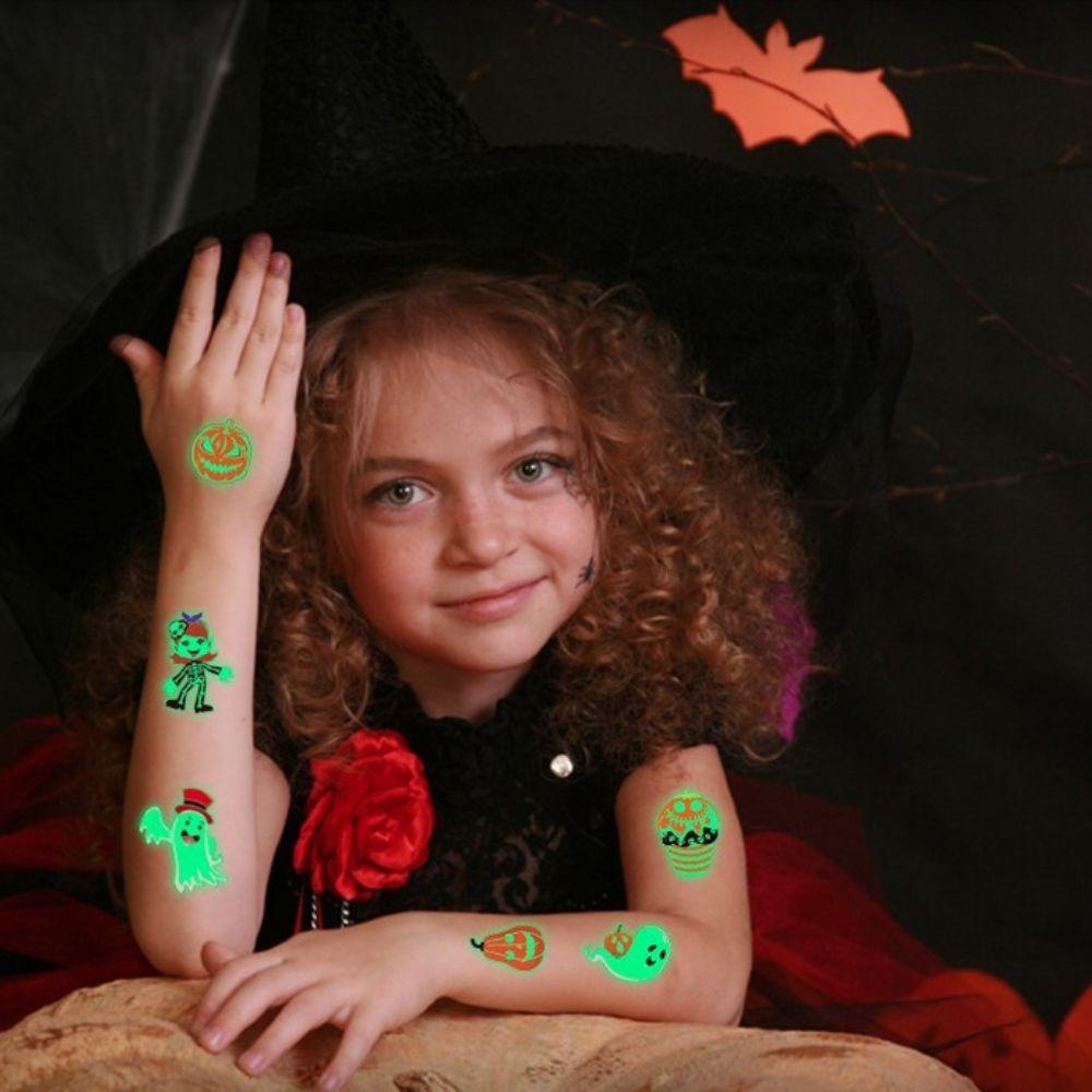 Body Glowing In Dark Party Decorations Temporary Tattoo Disposabl Tattoo Luminous Tattoo Sticker