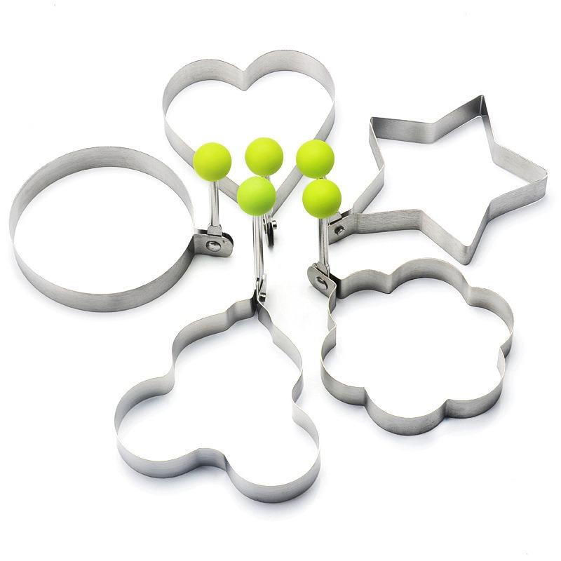 430 stainless steel egg omelette omelette mold love-shaped egg omelette egg mold heart-shaped egg ring