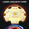 USB Rechargeable LED Flashlight, Super Bright With COB Sidelight, Waterproof, Zoomable,Ideal For Emergencies,outdoors