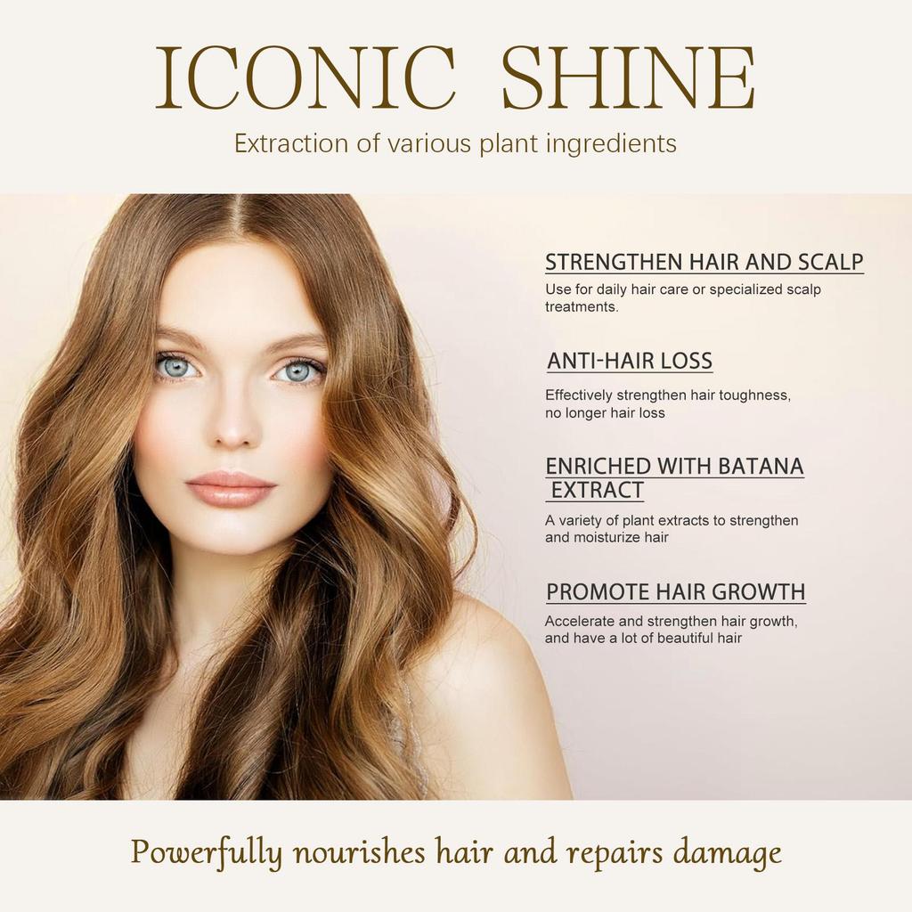 Масло для волос Батана Питание Сухие кончики Уход Гладкий Уход за волосами Маска для кожи головы Масло для волос