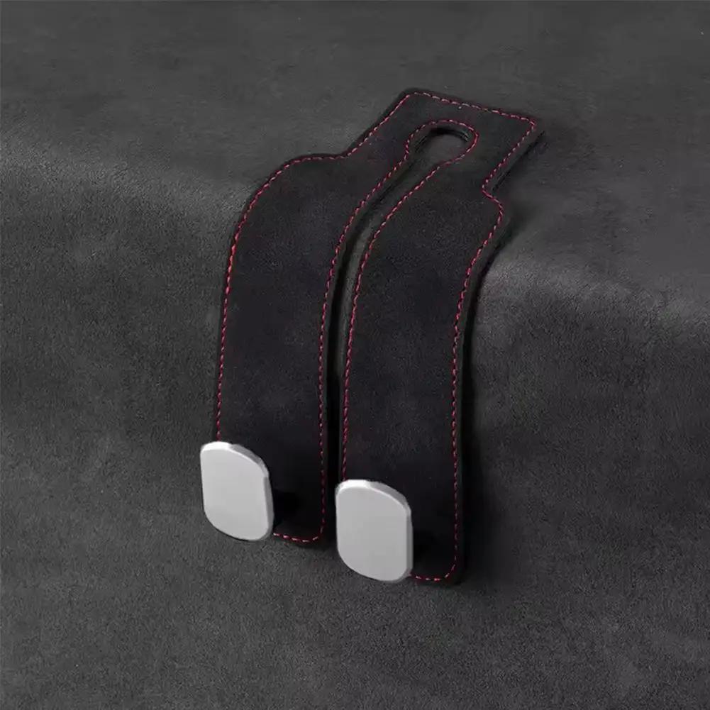 Многофункциональный крючок на спинку сиденья автомобиля, скрытая откидная металлическая вешалка для хранения на заднем сиденье, органайзер для автомобильных аксессуаров Y4I3