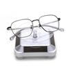 360 Rotating Solar Showcase LED Light Rotating Display Stand  Viewing Jewelry