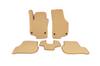 Коврики EVA (бежевые) для Volkswagen Golf 5