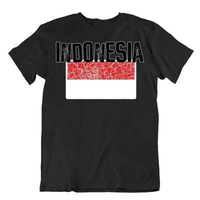 Flag T Shirt Indonesia Fashion Country Souvenir Gift Tee Pride Logo