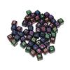 Beads for Children Square Letters 0.6 Cm 13g