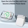 3 in 1 Magnetic Wireless Charger with Storage Drawer, 15W Foldable Charging Station