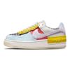 Женские кроссовки Air Force 1 Shadow Patchwork разноцветные с парусом водородно-синие DM8076-100