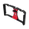 Portable Dual Hanlde Handheld Phone Adjustable Stabilizer Support Recording Rig