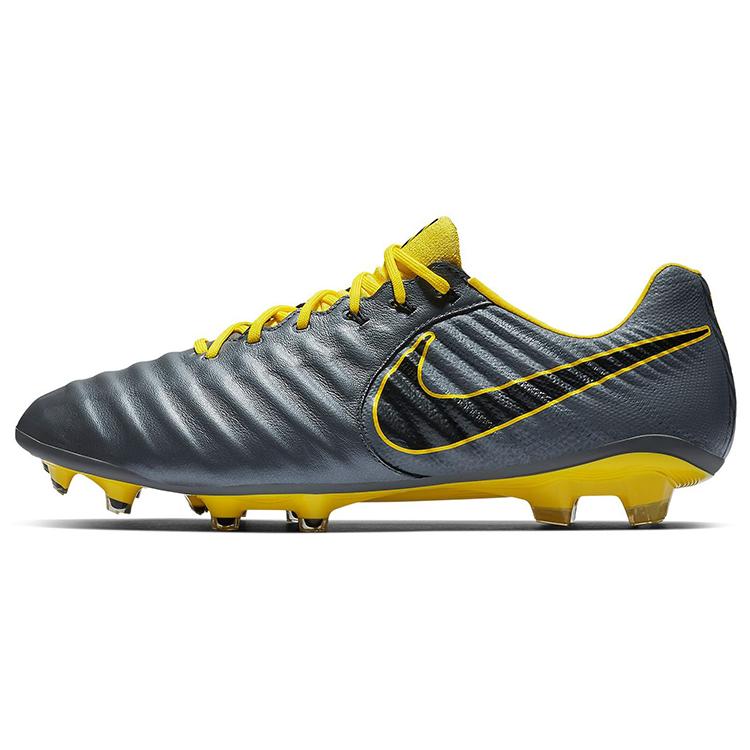 Nike Tiempo Legend 7 Elite Fg Темно-серый Оптический желтый AH7238-070