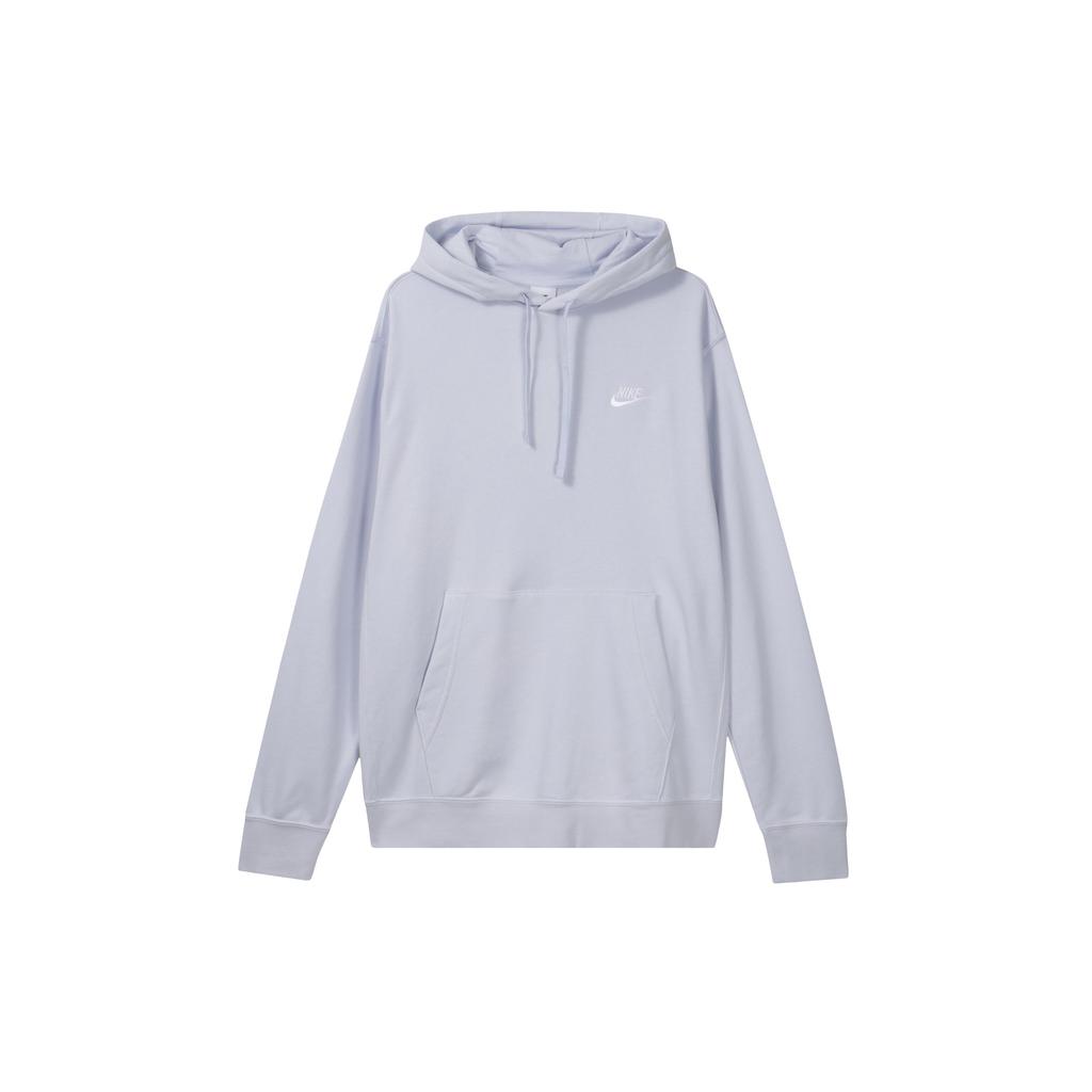Nike Solid Color Hooded Casual Long Sleeve Sweatshirt Men Tops Football-Grey CZ7858-085