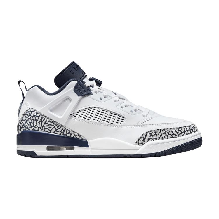 Мужские кроссовки Air Jordan Spizike Low Obsidian Белые Чисто-платиновые FQ1759-104