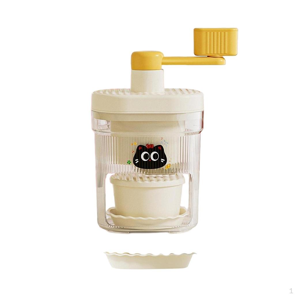 Ручная дробилка льда для приготовления смузи дома или на вечеринках