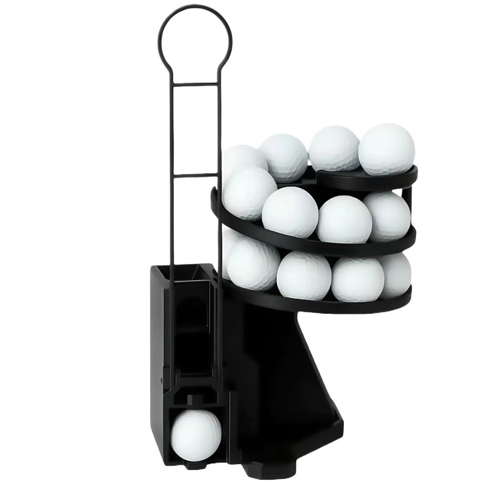 25-Ball Capacity Golf Ball Launcher Set 3D Printed Golf Ball Dispenser Swing Training