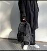 Рюкзак Harajuku в корейском стиле для девочек и студенток колледжей — большая вместимость, темный дизайн, универсальный