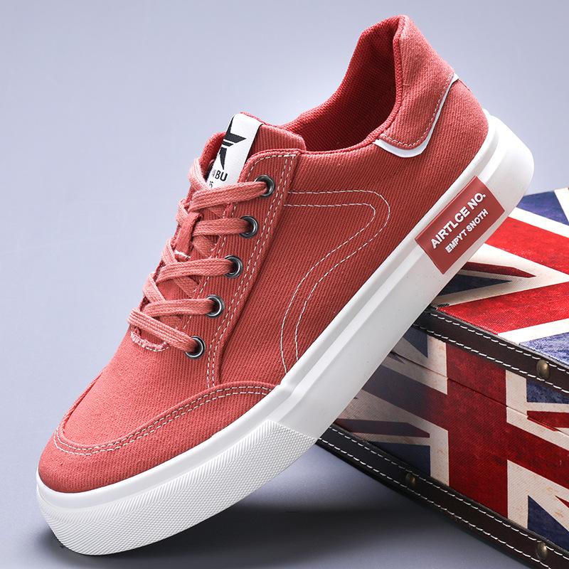 Мужские парусиновые туфли на весну, новые повседневные и модные универсальные туфли для одной ноги, чтобы носить старые пекинские тканевые туфли