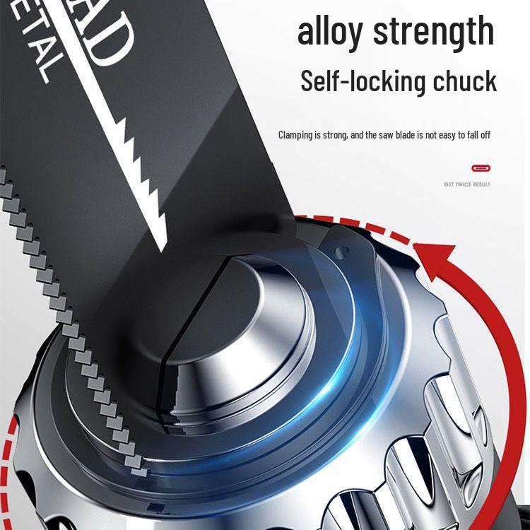 Перезаряжаемая ручная бесщеточная бензопила - Многофункциональная сабельная пила с литиевой батареей для бытовой заготовки древесины