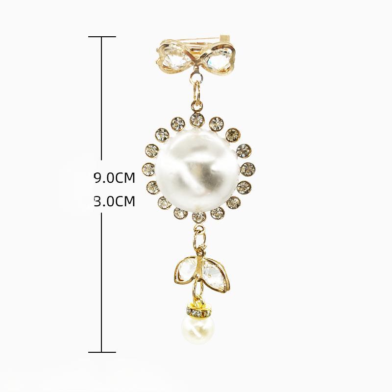 Хрустальная штора Декоративная пряжка Тип булавки Пряжка для фиксации штор Ржавчиноустойчивая и долговечная