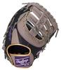 Rawlings Baseball Softball First Baseman's Glove HYPER TECH COLOR SYNC GR6FHTCM535 Navy/Gray 11.75 Inch Worn On Right Hand Left-handed Thrower