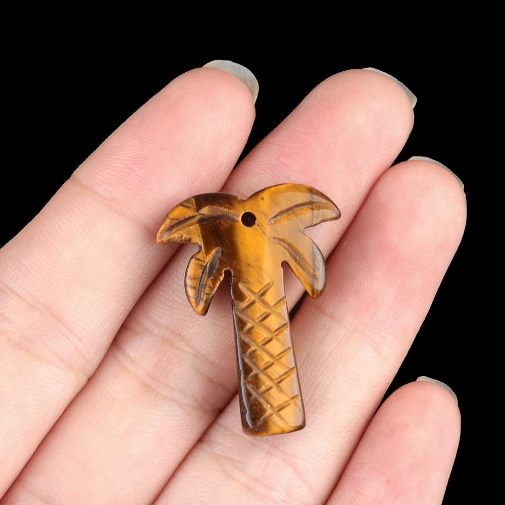 Кулон из розового кварца, натуральный камень, в форме кокоса, небольшой кулон для самостоятельного изготовления ювелирных изделий, сережек, ожерелья, браслета, аксессуаров