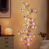 Butterfly Branch LED Light Powered by USB, 8 Modes Artificial Branch Light String Includes 30 LED Lights for Bedrooms, Weddings