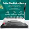 A4/A3 Size Office 21 Hole Comb Binding Machine Rubber Ring Binding Machine Heavy Duty Binder Machine
