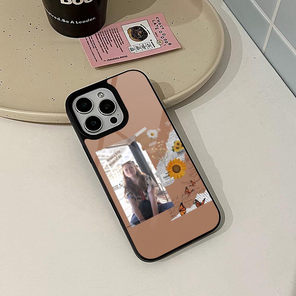 1 шт. Чехол для телефона с изображением актрисы S-sadie S-sink для Iphone 17 16 15 14 Air 13 12 11 Pro Max Mini Plus Fundas Shell PC+TPU Чехол