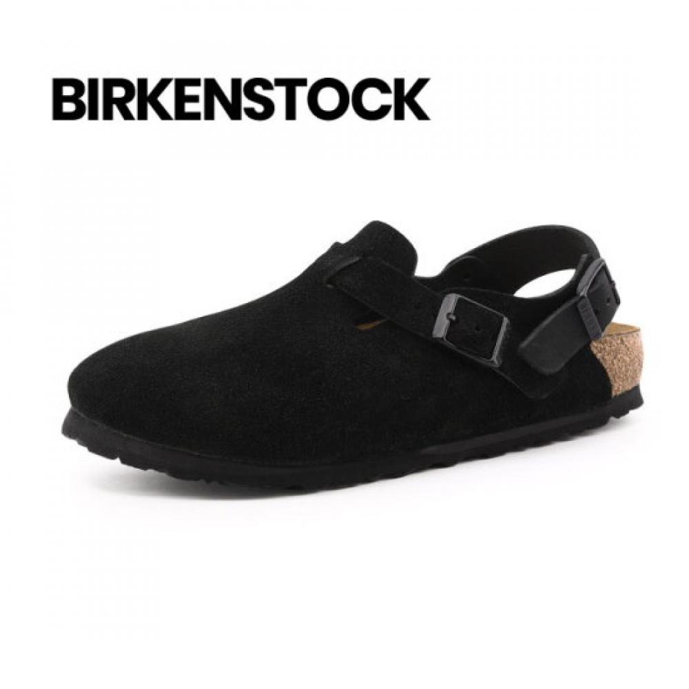 Birkenstock Sports Tokio Ii Suede Regular Slipper Black 1028337