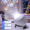 Светодиодный проектор, динамичный ночник с вращением на 360°, USB-подсветка, декоративное освещение для игр, гостиной