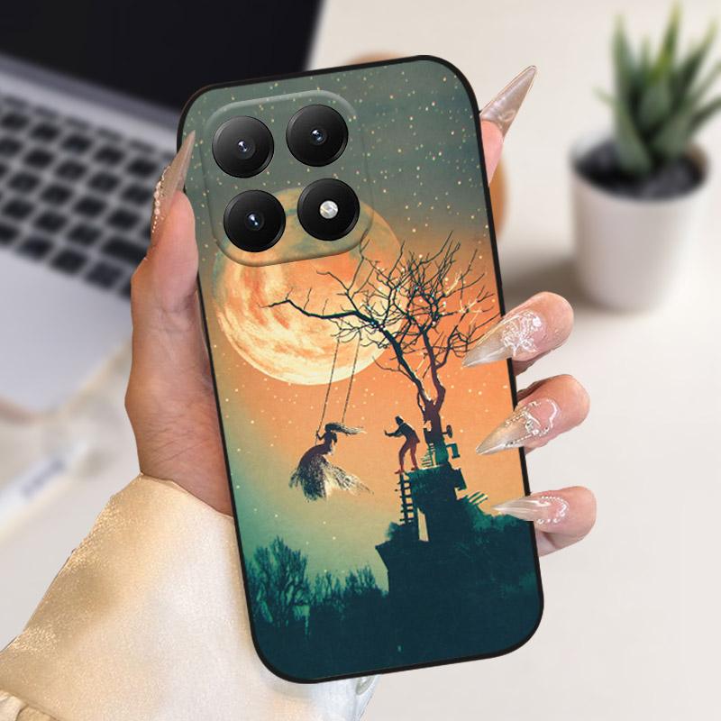 Для Xiaomi 15T Чехол Стильная Раскраска Ударопрочная Задняя Крышка Для Xiaomi 15 T Чехол для Телефона Мягкий ТПУ Силикон Защита от Падения Защитный Корпус
