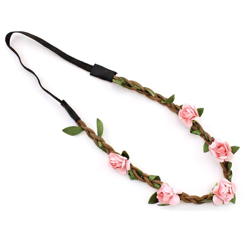 1шт гирлянда из цветов любви корона праздничный свадебный венок для волос цветочная повязка на голову
