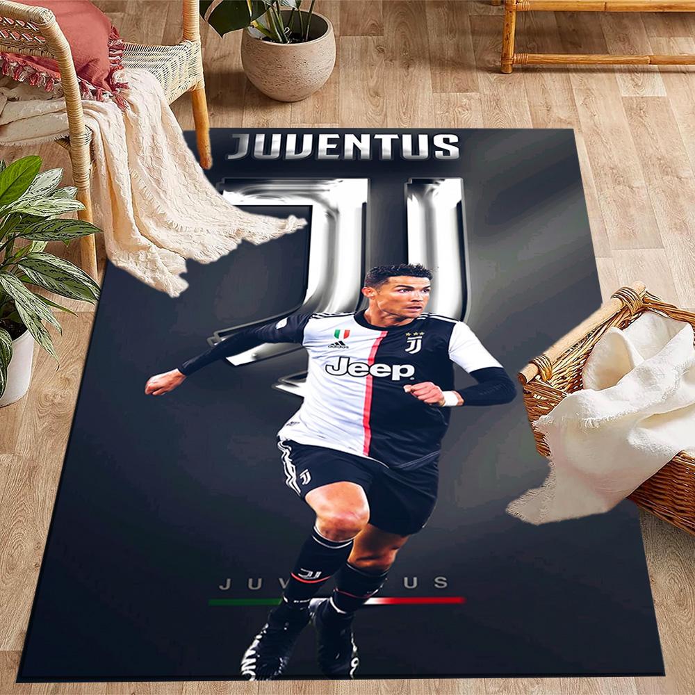 Juventus Star Action Carpet Perfect for Dining Room Outdoor Hallway Study room Antislip Carpet Anime Office Decor Birthday/Christmas Gift