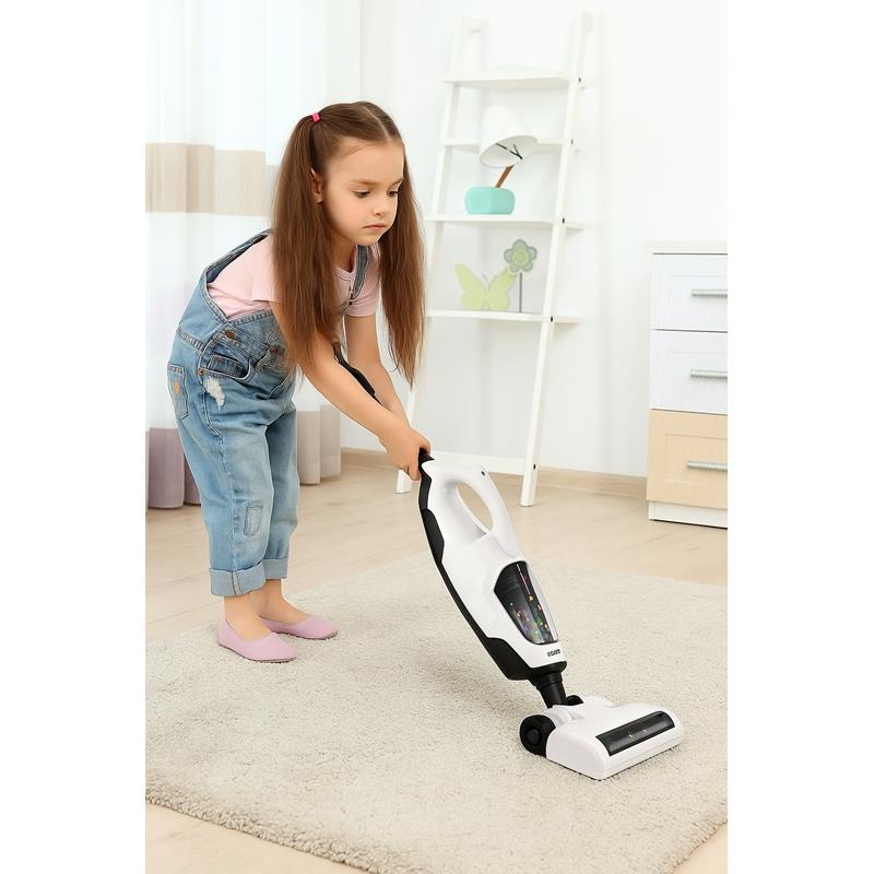 2in1 Children' Vacuum Cleaner Vertical Handheld Suction Function Sounds Toy Household Appliances