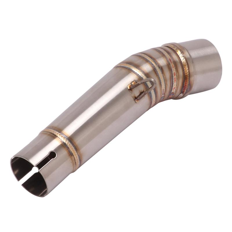 Motorcycle Exhaust Escape Stainless Steel Middle Mid Link Pipe 51mm Muffler Slip On For Honda CBR250R CBR 250R 2011-2017 Years