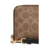 New Coated Canvas Wallet Trumpets Women's Tan & Black CW947-IMQRX