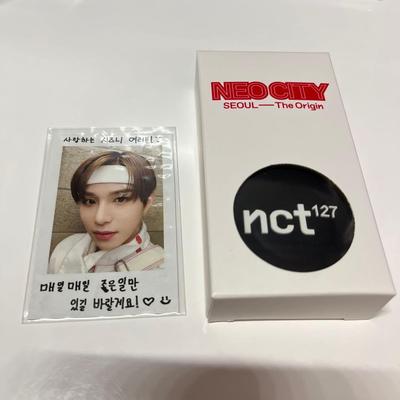 [Б/У] NCT127 Сеульский концерт Чону Голосовой брелок Торговая карта