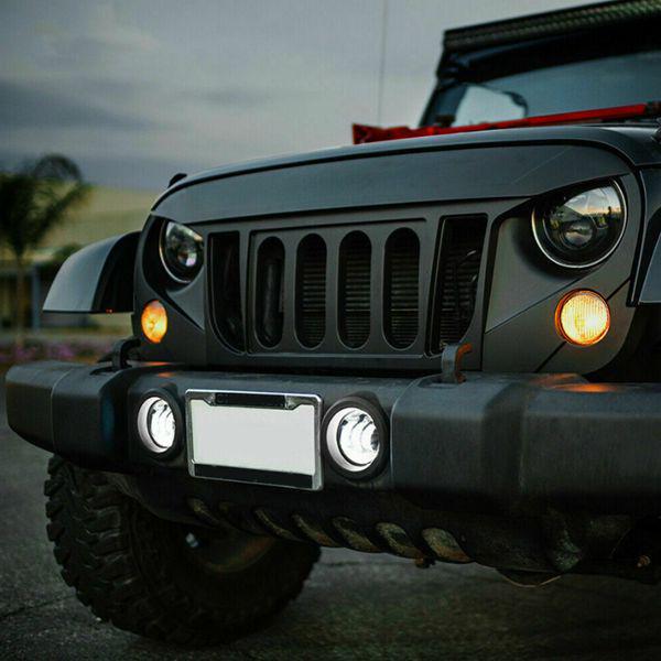 4-дюймовые светодиодные противотуманные фары мощностью 40 Вт для Jeep Wrangler