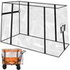 Carry Wagon Rain Outdoor Wagon Rain Easy for Outdoor Activities Such As Sports and Camping Cover, Cover, Transparent, Waterproof, Dustproof,