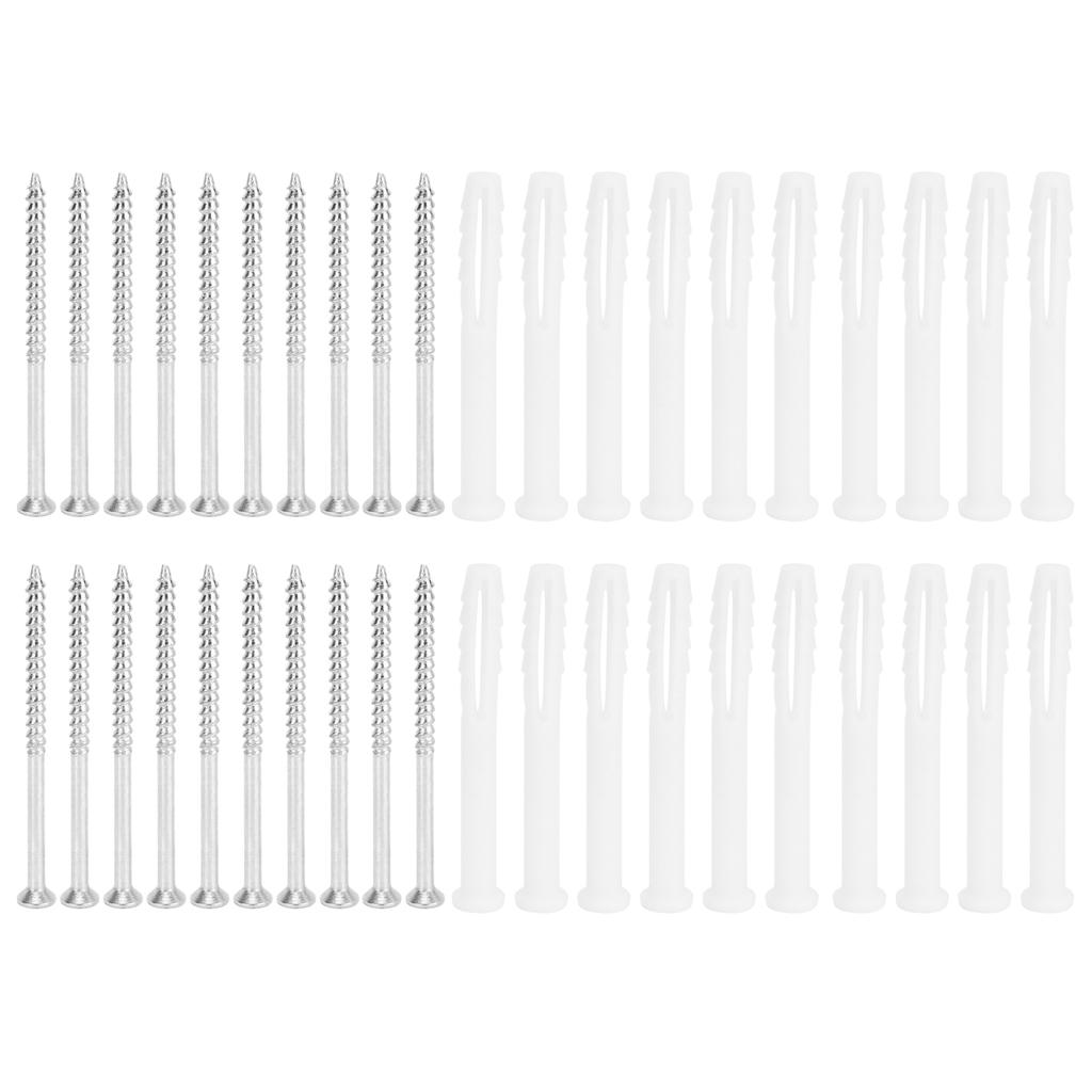 Набор из 20 расширительных дюбелей для крепления каркаса шкафа к стене, мебельная фурнитура