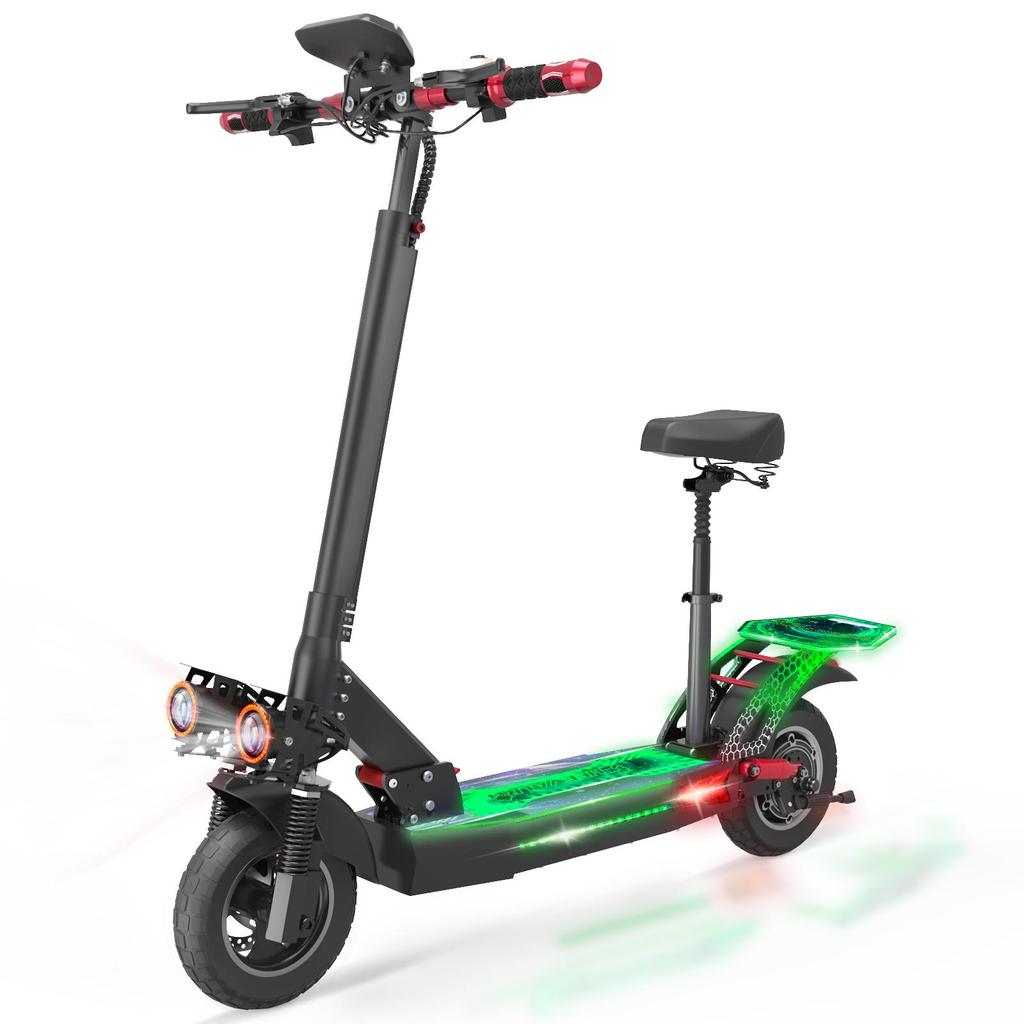 Cheevalry X9 Adult All-Terrain Electric Scooter 48V18.6Ah Battery 10 Inch Tires 45KM/H Top Speed 120KG Road Folding 1000W Motor E-Scooter