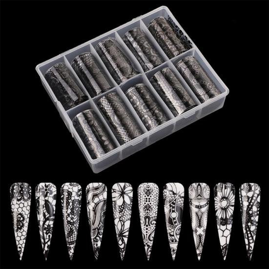 Изысканные наклейки для дизайна ногтей, красочная ультратонкая наклейка с кленовым листом