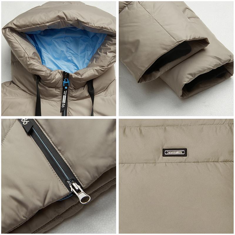 HaiLuoZi 2022 зимняя женская куртка, длинная толстая хлопковая женская куртка с большими карманами, модное женское повседневное пальто больших размеров L-4XL, 6896