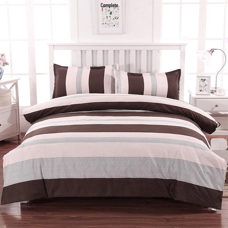 Class A Brushed Fabric Four-Piece Bed Sheet Set - Skin-Friendly, Ideal for Dorms