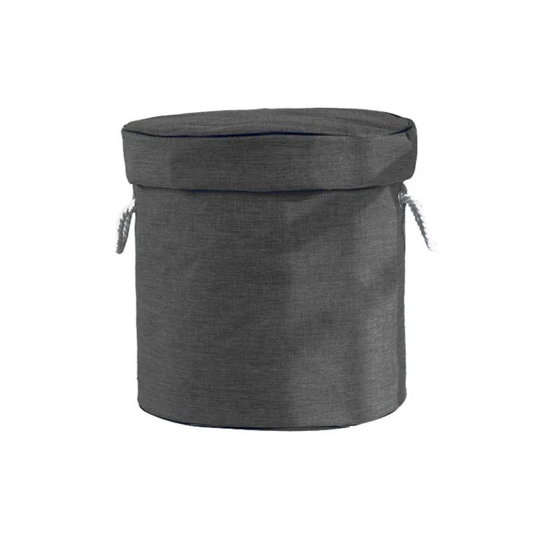 Toy Storage Bag Blocks Zip Handheld Storage and Organising Bag Large Capacity Storage Bucket Bag Multifunctional round storage bucket