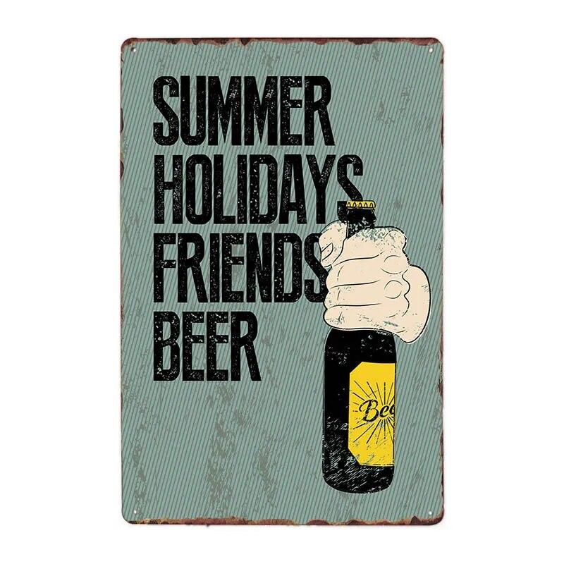 Pin Up девушки пиво металлические знаки винтажная доска сексуальная леди паб-бар настенный постер живопись домашний декор 20x30 см